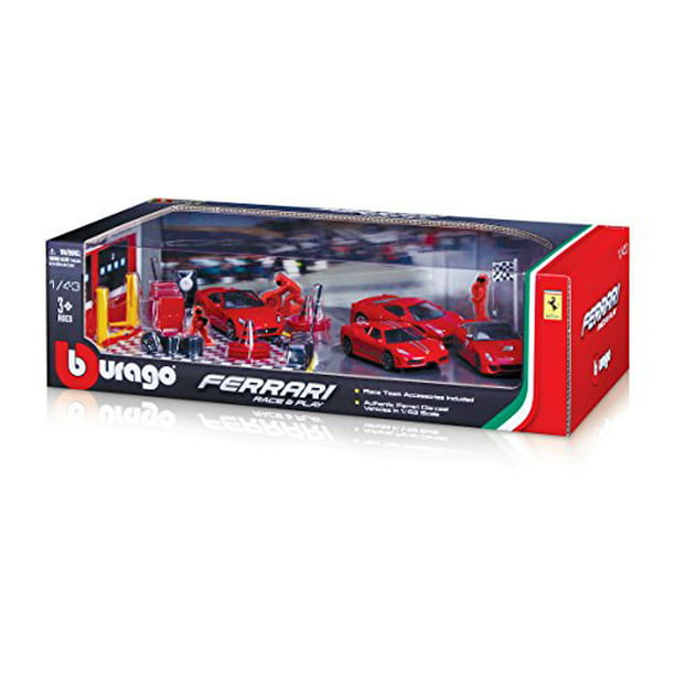 Bburago Ferrari Race & Play Pull Back and Go Super Speed Jump for sale online